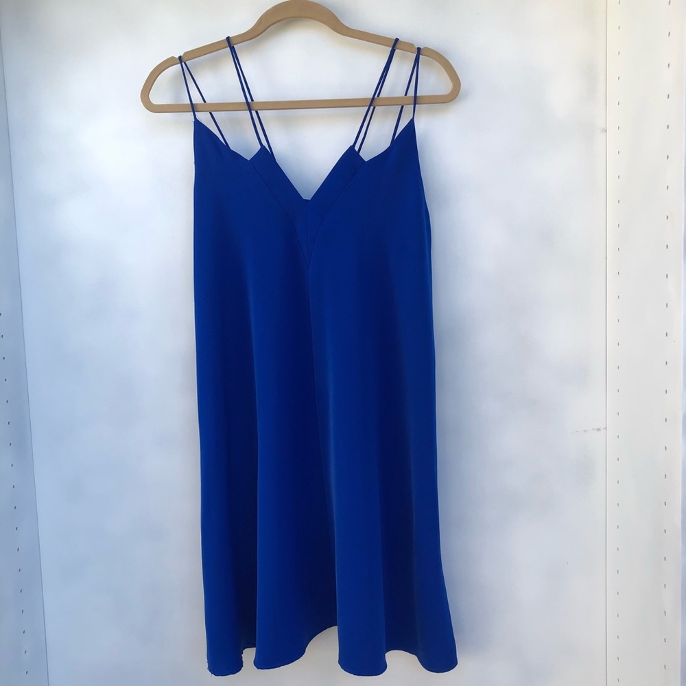 The coverii Blue Mini Dress Size M